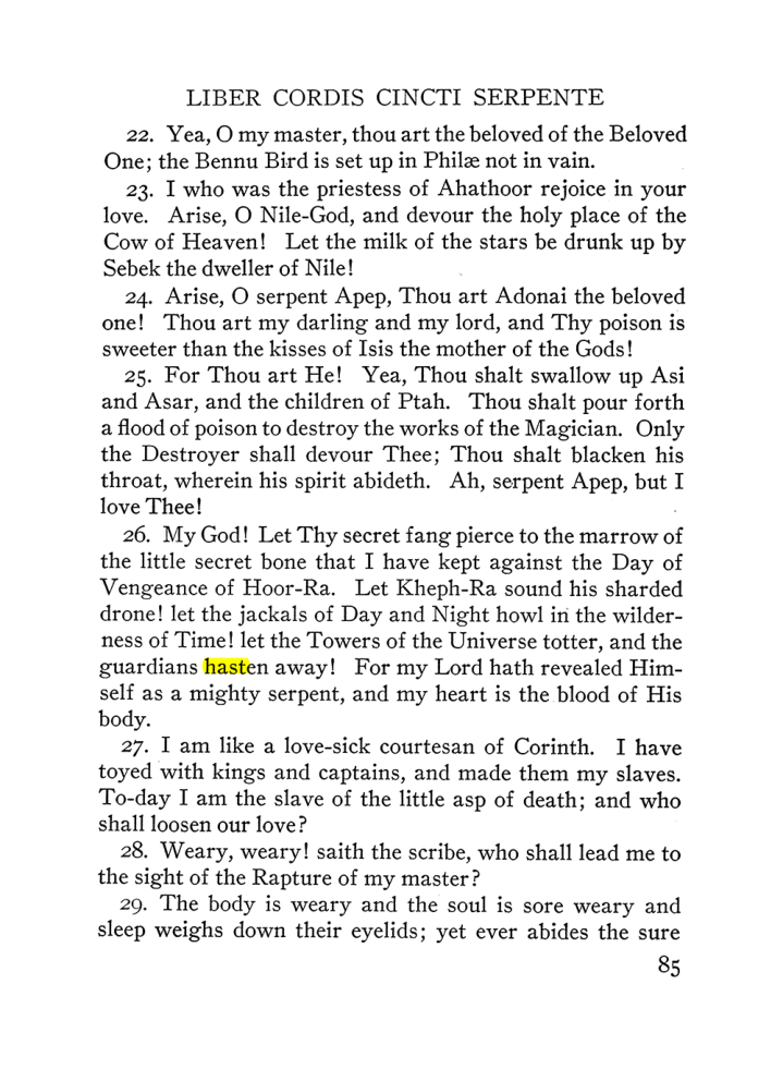 Original scan of The Equinox (Volume III, Number I), PDF page 91