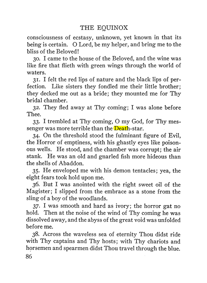 Original scan of The Equinox (Volume III, Number I), PDF page 92