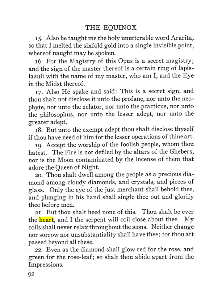Original scan of The Equinox (Volume III, Number I), PDF page 98