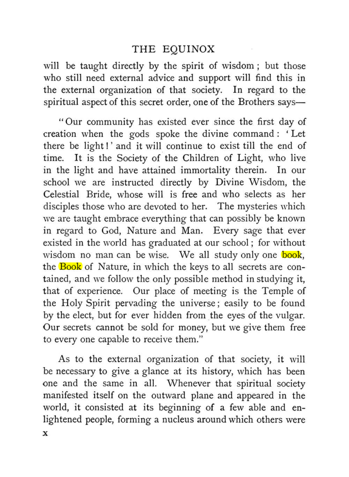 Original scan of The Equinox (Volume I, Number X), PDF page 10