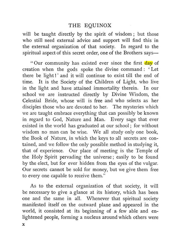 Original scan of The Equinox (Volume I, Number X), PDF page 10