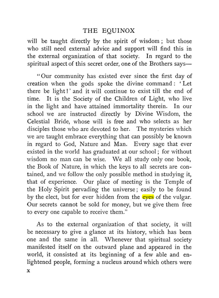 Original scan of The Equinox (Volume I, Number X), PDF page 10