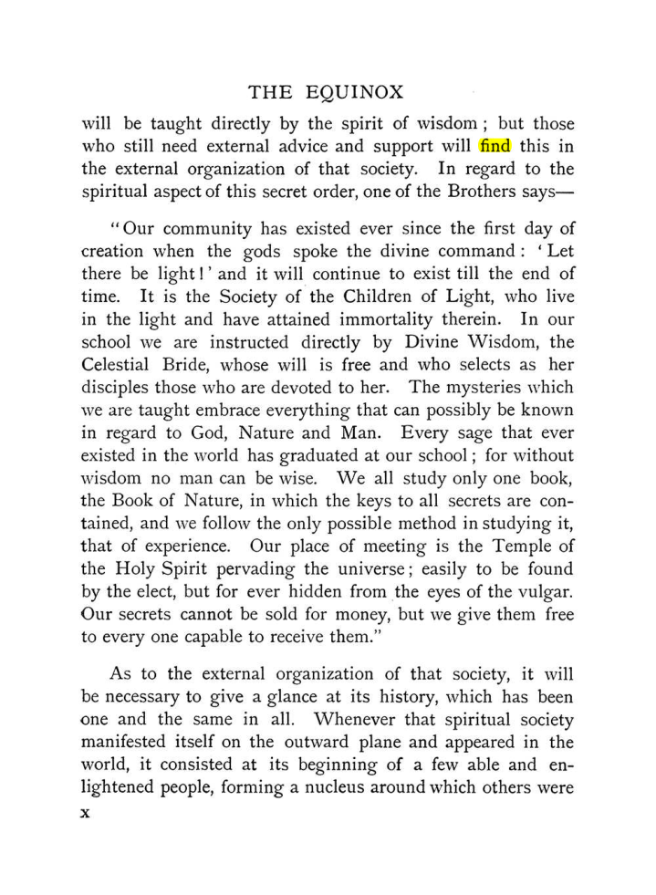 Original scan of The Equinox (Volume I, Number X), PDF page 10