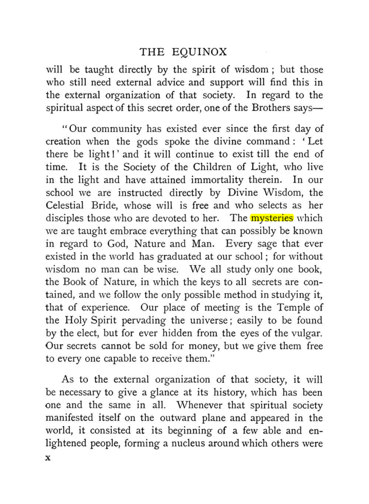 Original scan of The Equinox (Volume I, Number X), PDF page 10