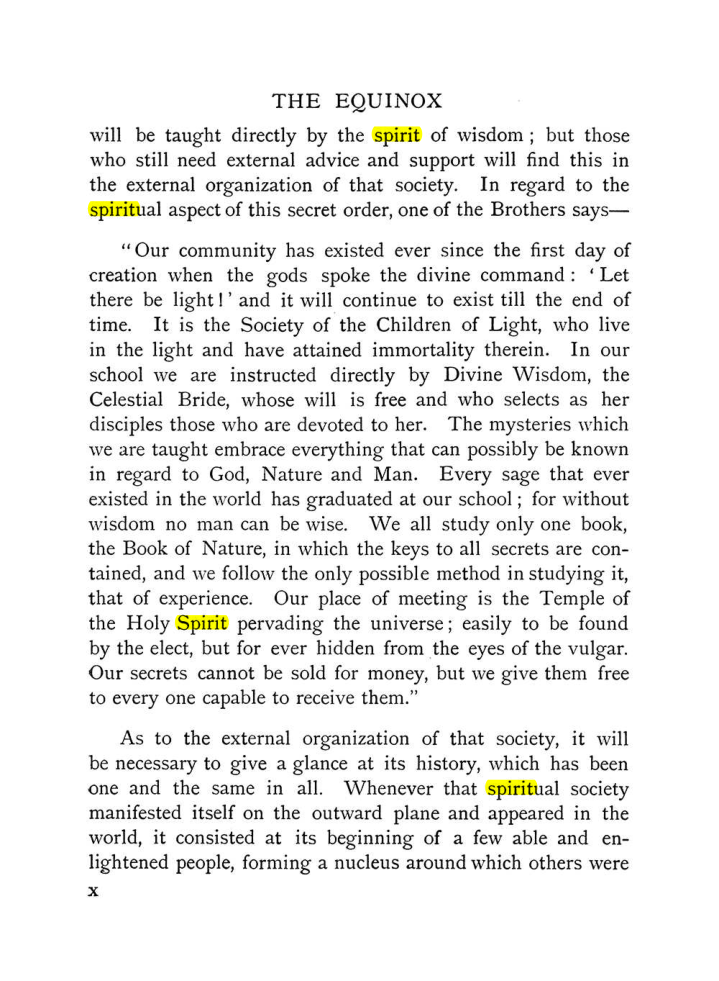 Original scan of The Equinox (Volume I, Number X), PDF page 10
