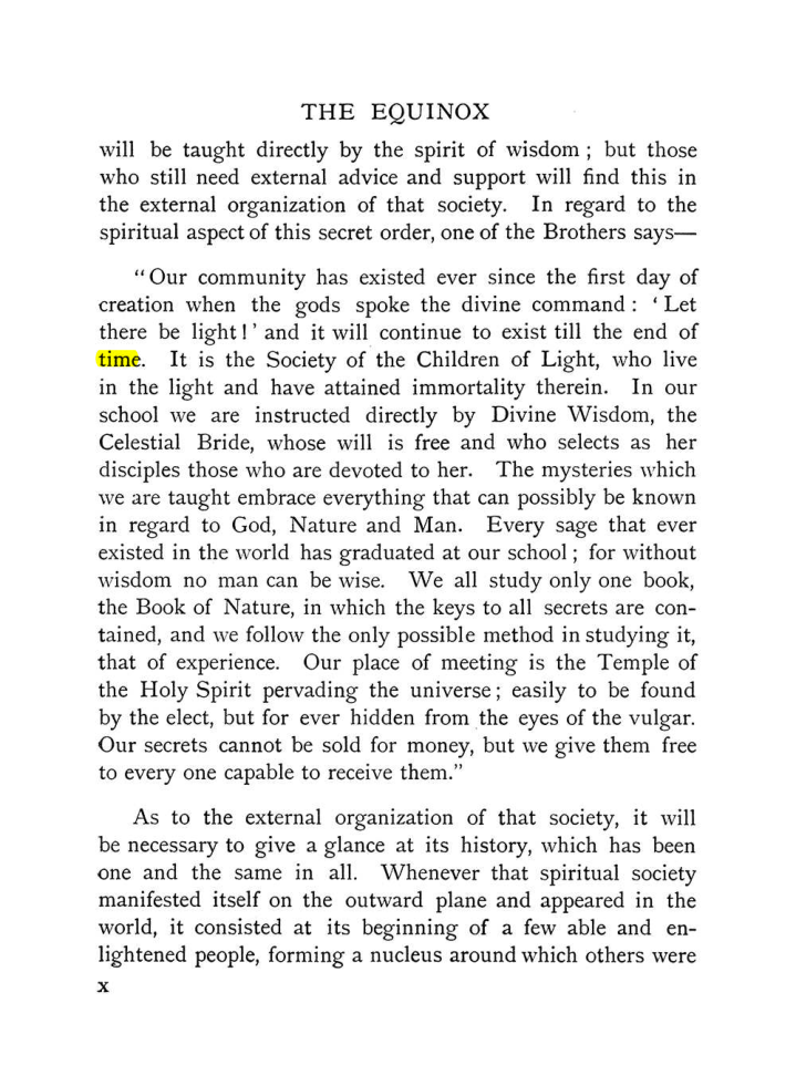 Original scan of The Equinox (Volume I, Number X), PDF page 10