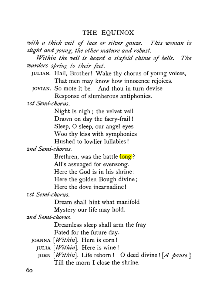 Original scan of The Equinox (Volume I, Number X), PDF page 100