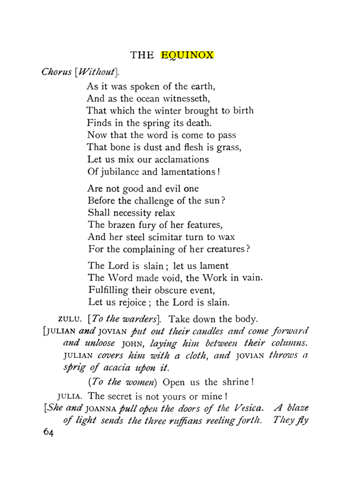 Original scan of The Equinox (Volume I, Number X), PDF page 104