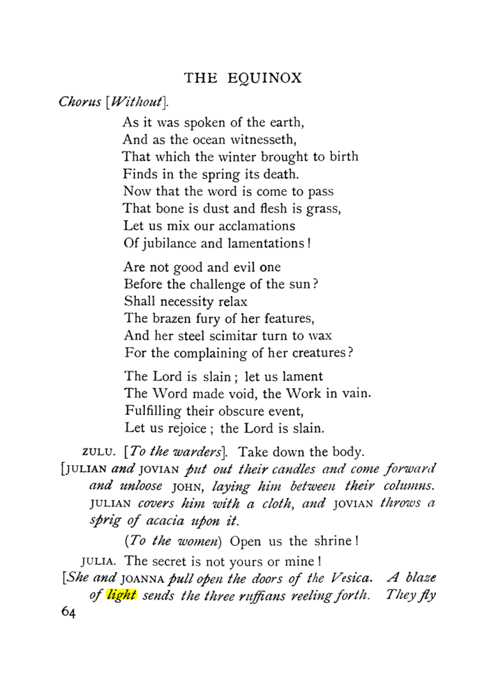 Original scan of The Equinox (Volume I, Number X), PDF page 104