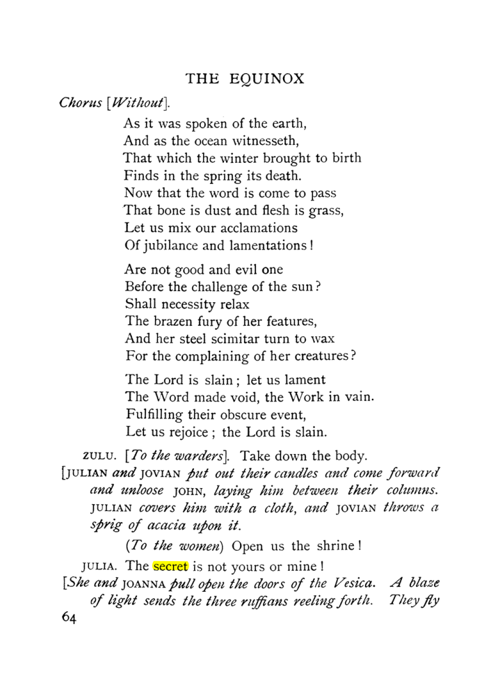 Original scan of The Equinox (Volume I, Number X), PDF page 104