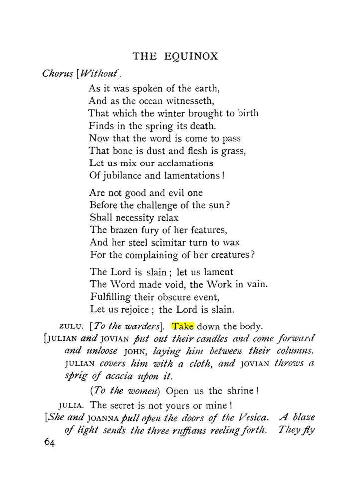 Original scan of The Equinox (Volume I, Number X), PDF page 104
