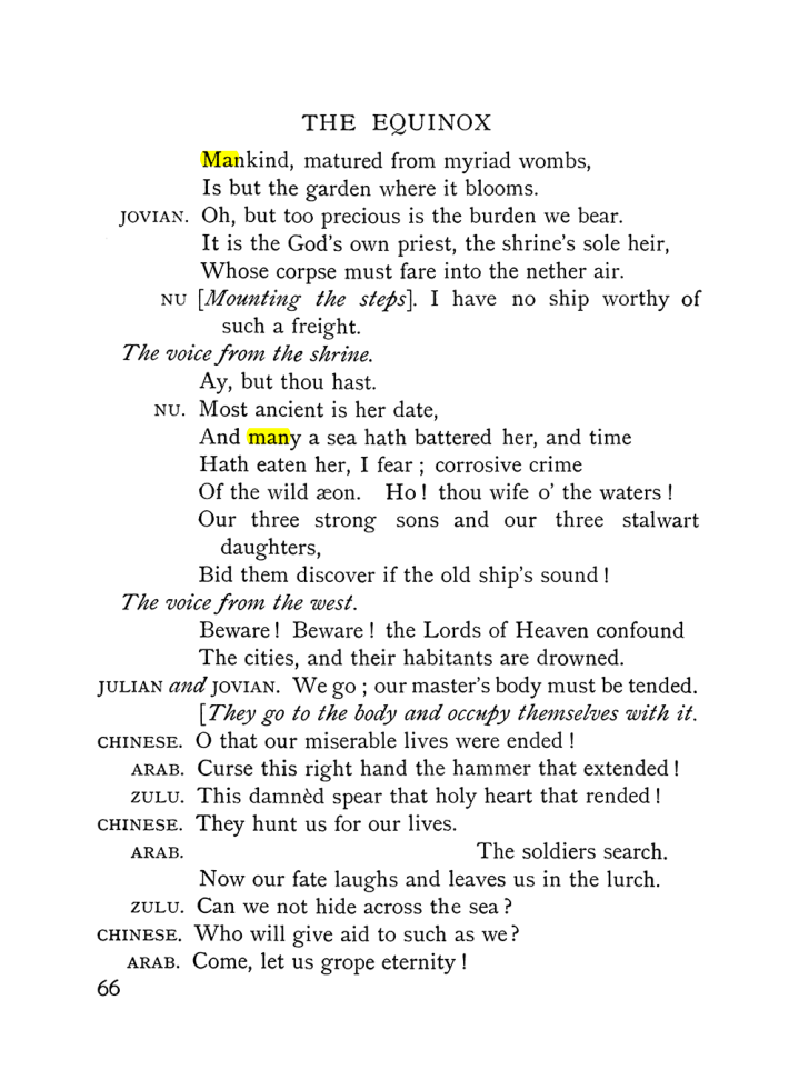 Original scan of The Equinox (Volume I, Number X), PDF page 106