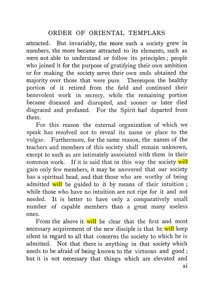Original scan of The Equinox (Volume I, Number X), PDF page 11