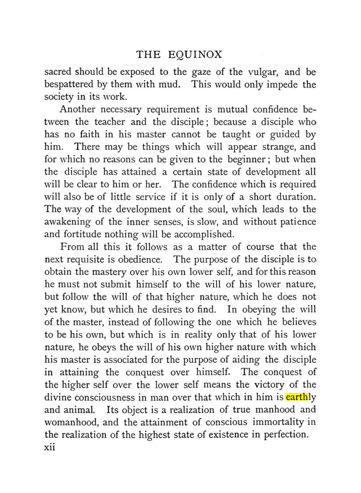 Original scan of The Equinox (Volume I, Number X), PDF page 12