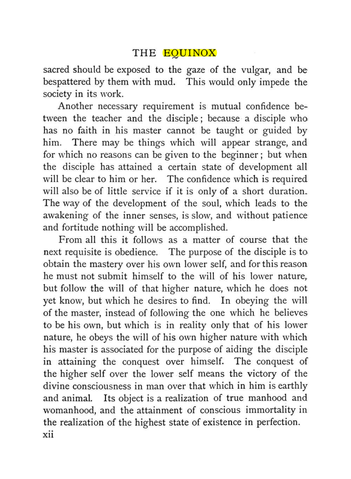 Original scan of The Equinox (Volume I, Number X), PDF page 12
