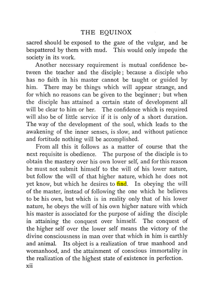 Original scan of The Equinox (Volume I, Number X), PDF page 12