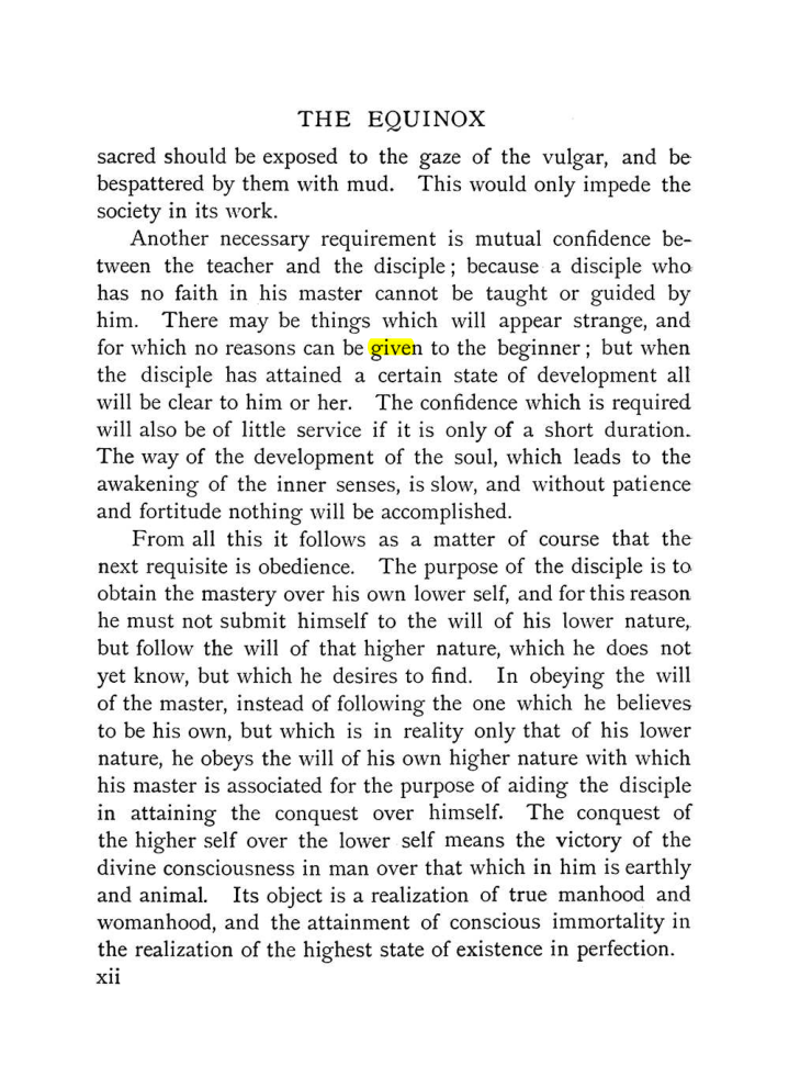 Original scan of The Equinox (Volume I, Number X), PDF page 12