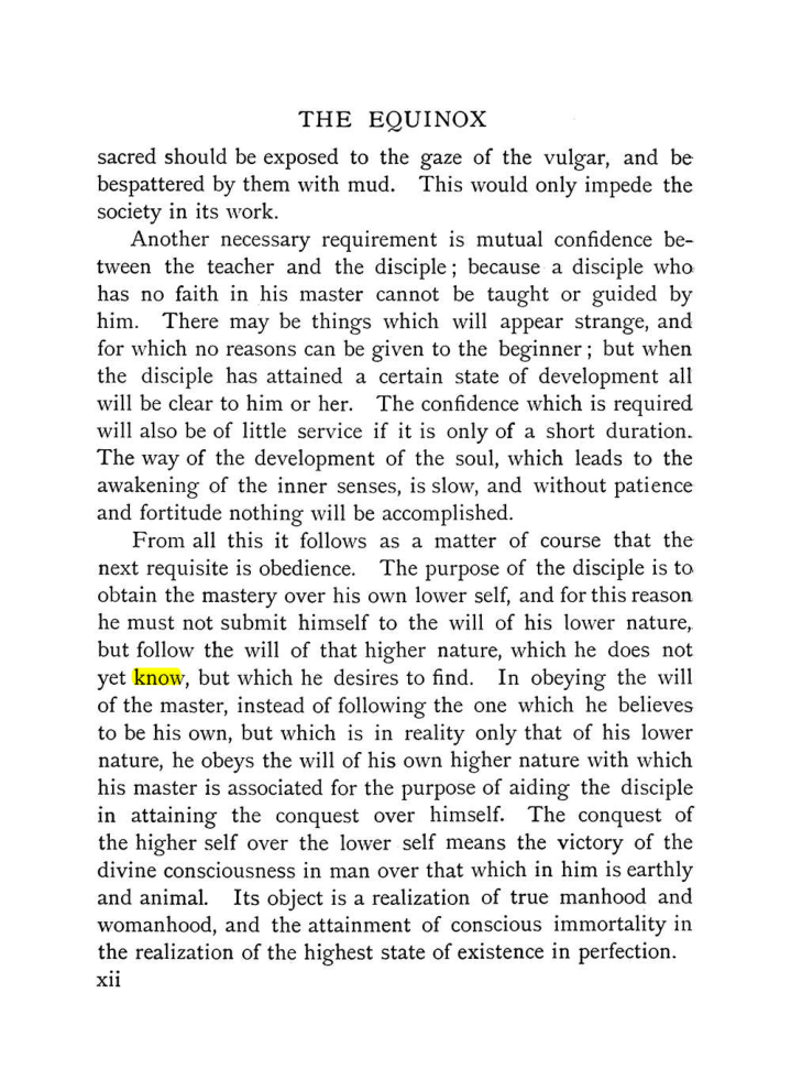 Original scan of The Equinox (Volume I, Number X), PDF page 12