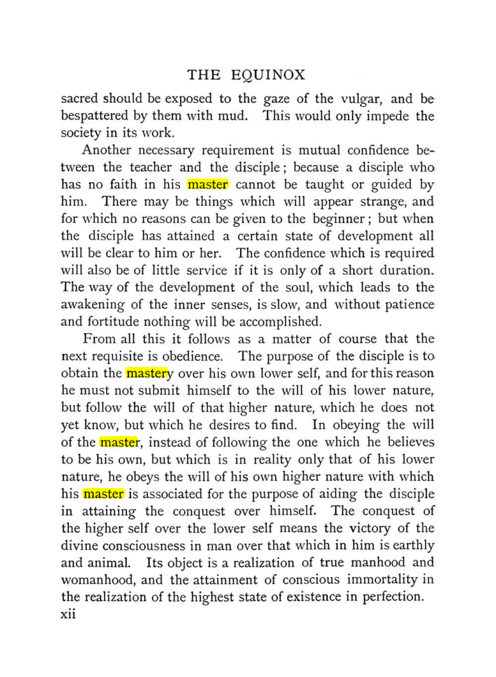 Original scan of The Equinox (Volume I, Number X), PDF page 12