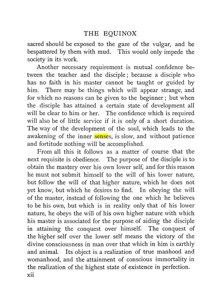 Original scan of The Equinox (Volume I, Number X), PDF page 12