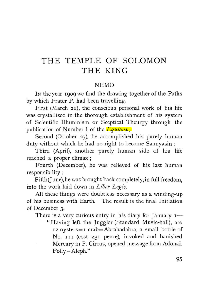 Original scan of The Equinox (Volume I, Number X), PDF page 135