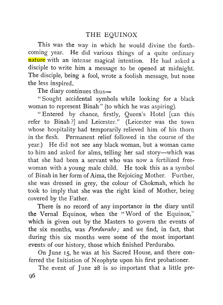 Original scan of The Equinox (Volume I, Number X), PDF page 136