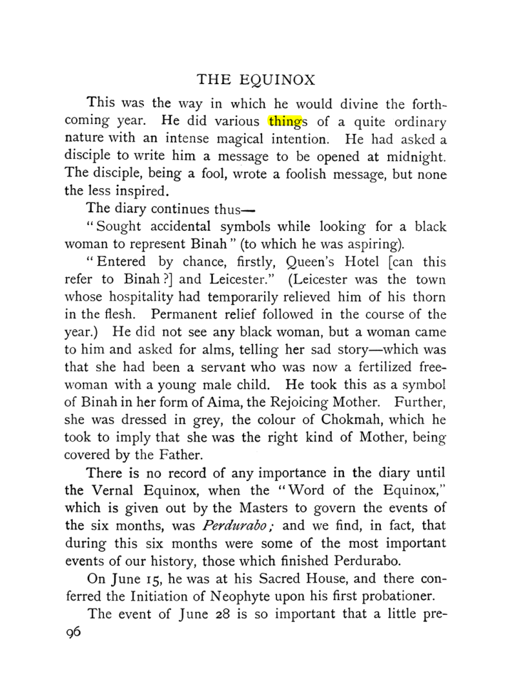 Original scan of The Equinox (Volume I, Number X), PDF page 136