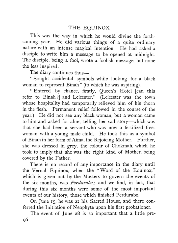 Original scan of The Equinox (Volume I, Number X), PDF page 136
