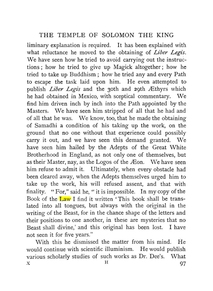 Original scan of The Equinox (Volume I, Number X), PDF page 137