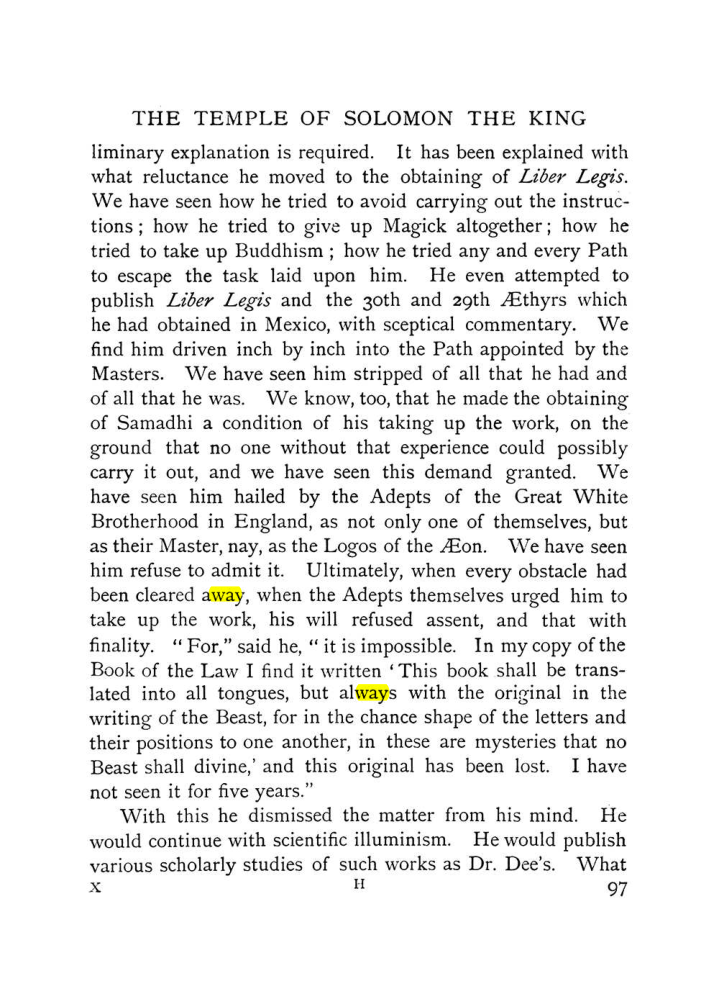 Original scan of The Equinox (Volume I, Number X), PDF page 137