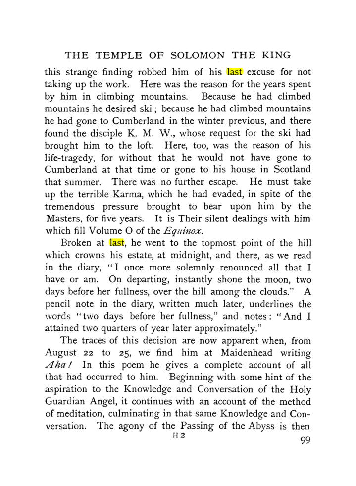 Original scan of The Equinox (Volume I, Number X), PDF page 139