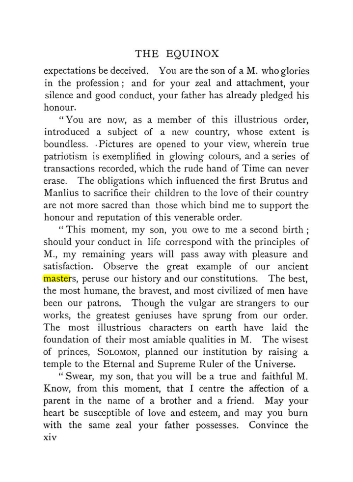 Original scan of The Equinox (Volume I, Number X), PDF page 14