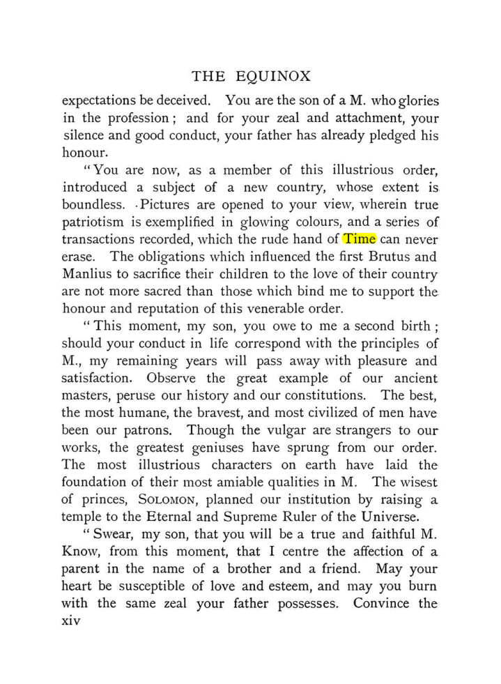 Original scan of The Equinox (Volume I, Number X), PDF page 14
