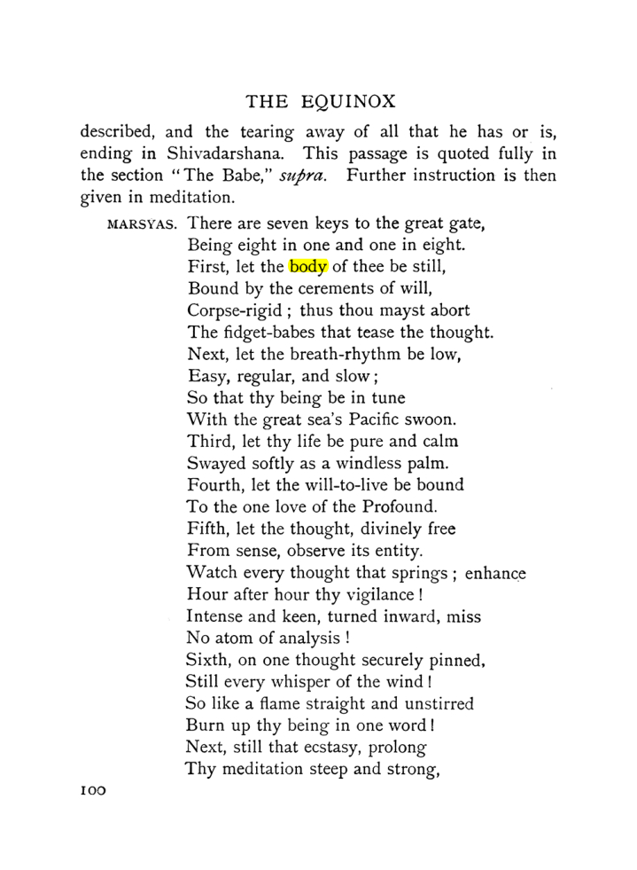 Original scan of The Equinox (Volume I, Number X), PDF page 140