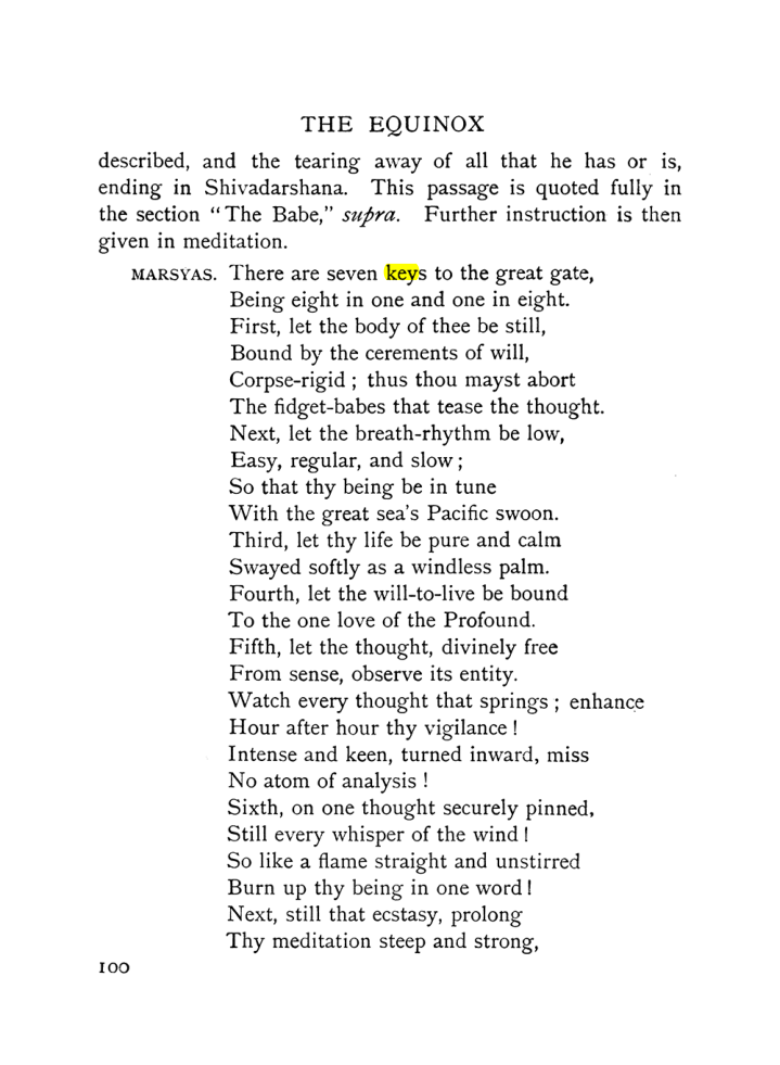 Original scan of The Equinox (Volume I, Number X), PDF page 140