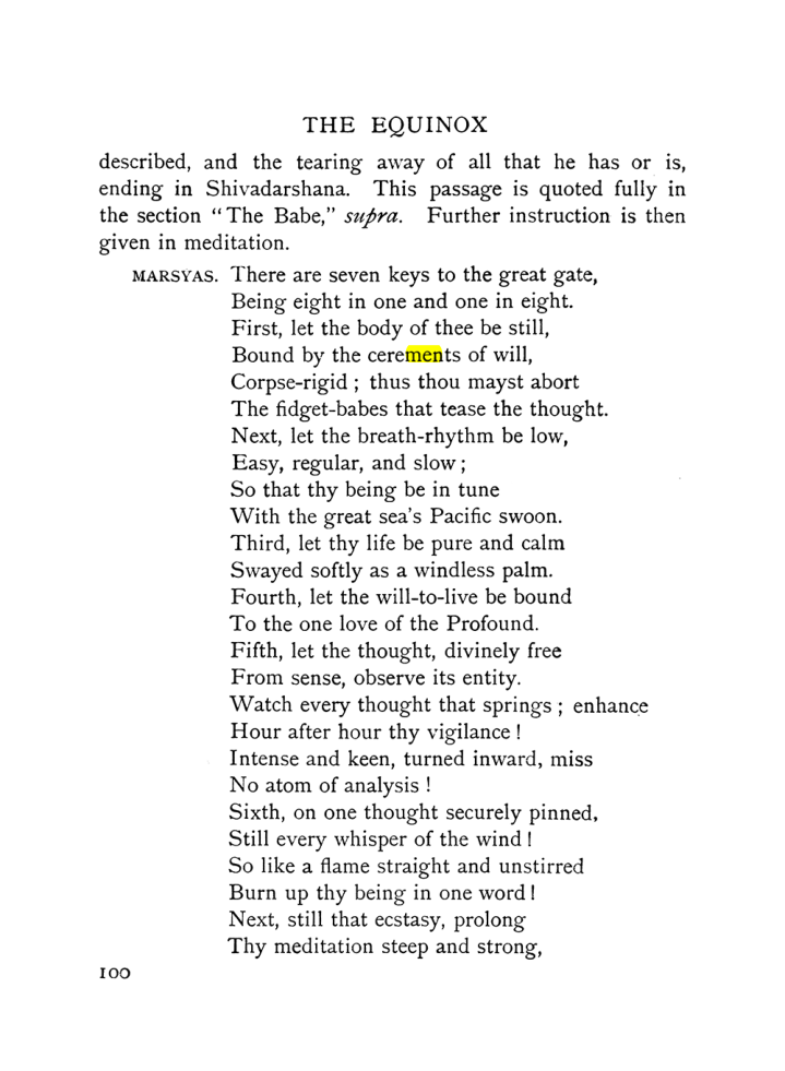 Original scan of The Equinox (Volume I, Number X), PDF page 140