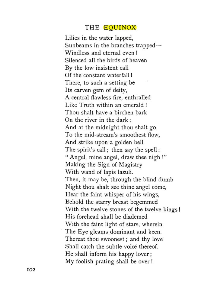 Original scan of The Equinox (Volume I, Number X), PDF page 142