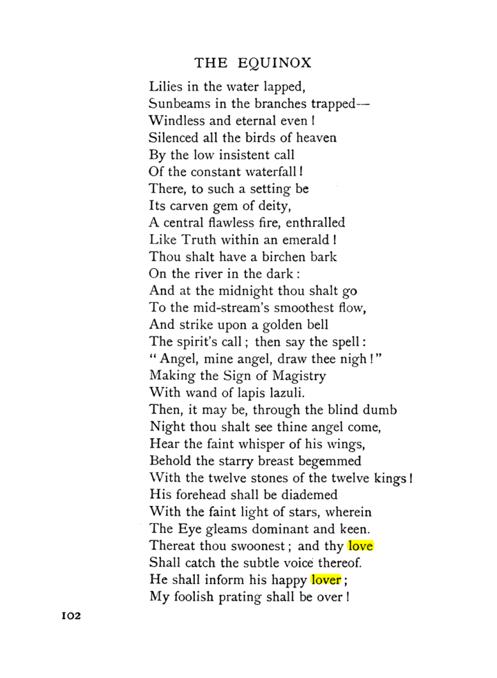 Original scan of The Equinox (Volume I, Number X), PDF page 142