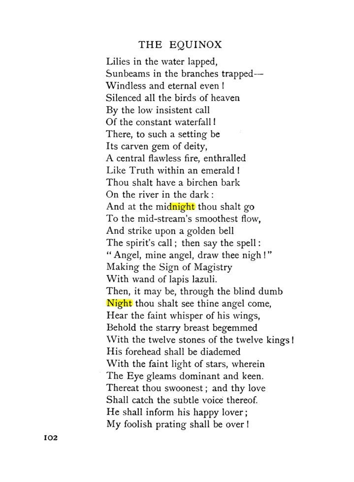 Original scan of The Equinox (Volume I, Number X), PDF page 142