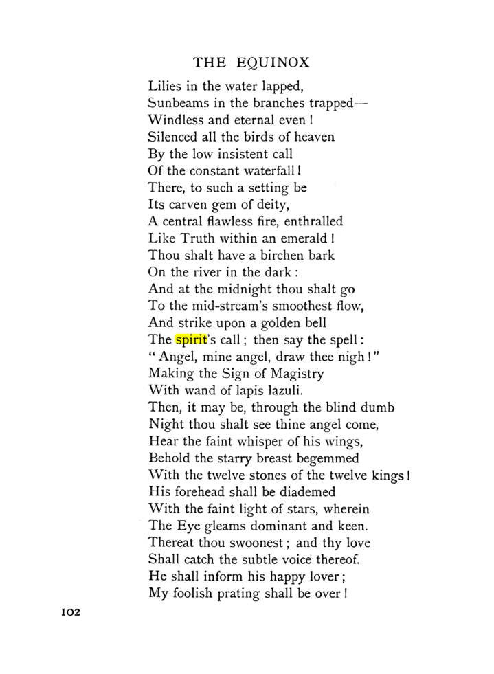 Original scan of The Equinox (Volume I, Number X), PDF page 142