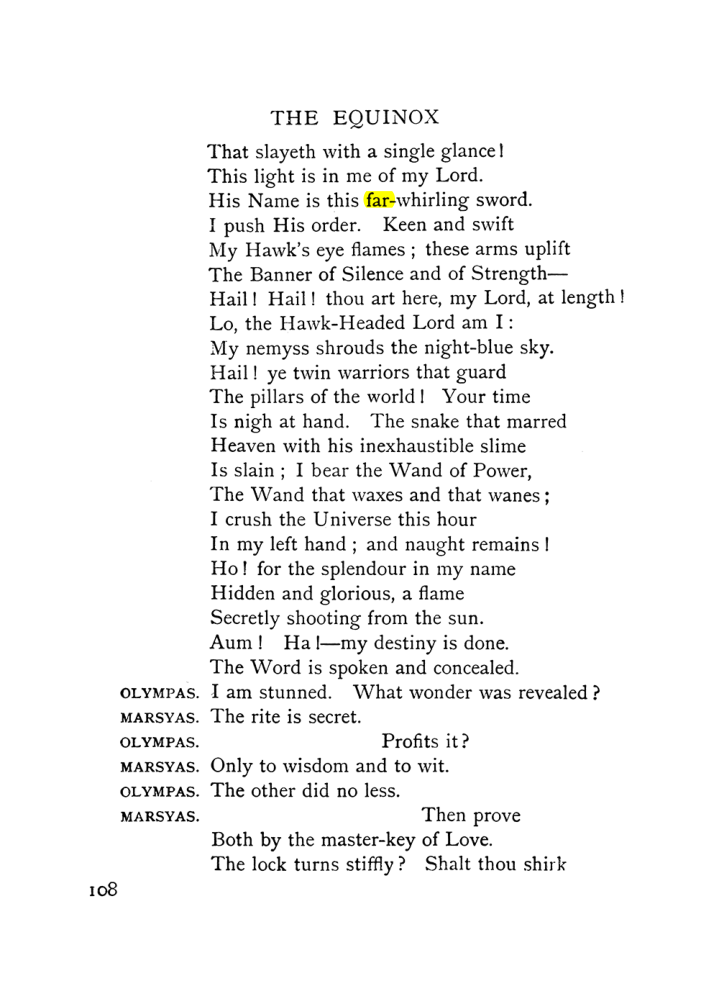Original scan of The Equinox (Volume I, Number X), PDF page 148