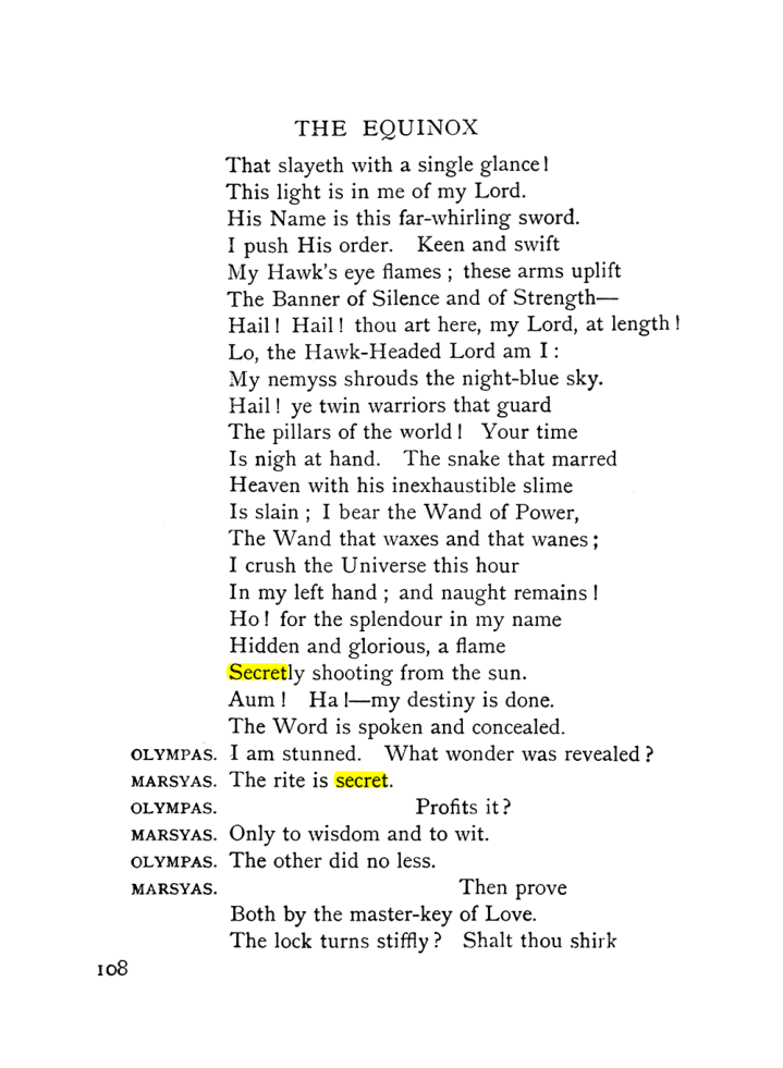 Original scan of The Equinox (Volume I, Number X), PDF page 148