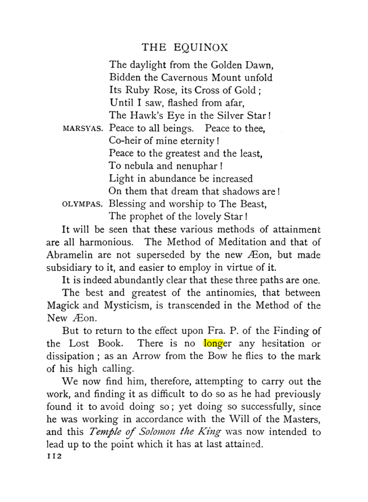 Original scan of The Equinox (Volume I, Number X), PDF page 152