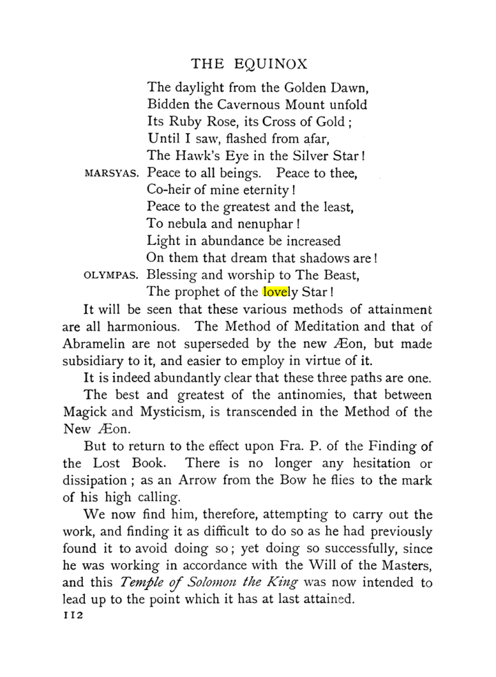 Original scan of The Equinox (Volume I, Number X), PDF page 152