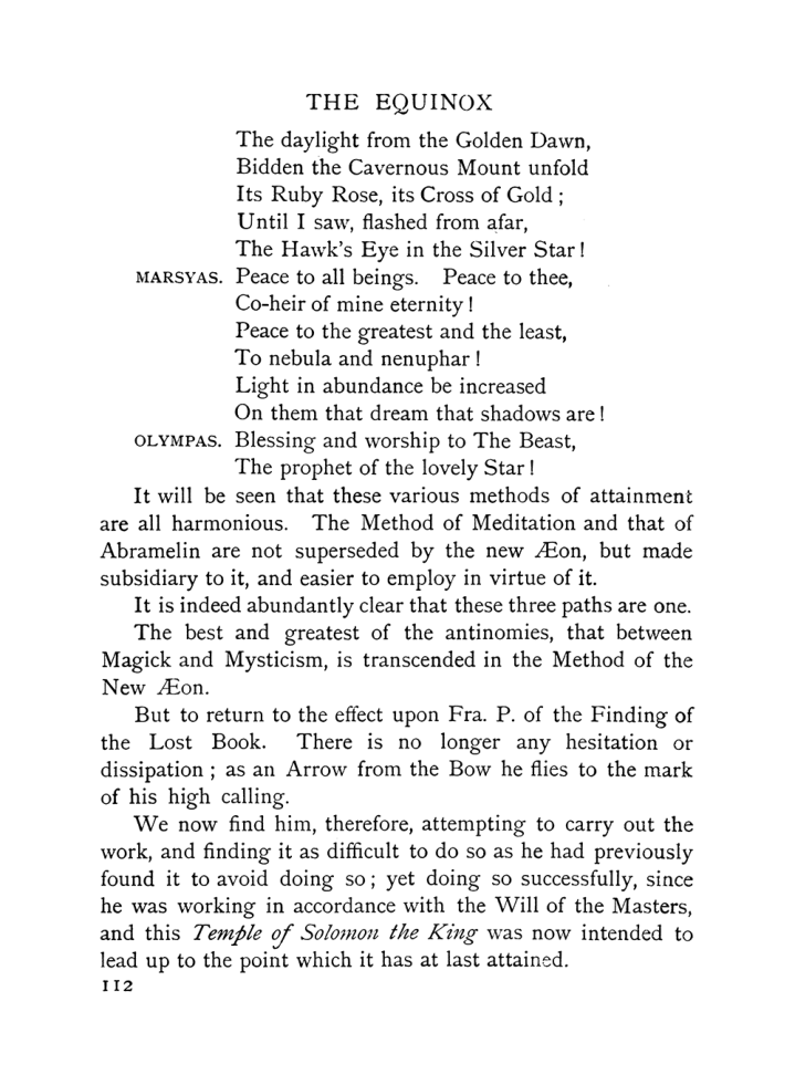 Original scan of The Equinox (Volume I, Number X), PDF page 152