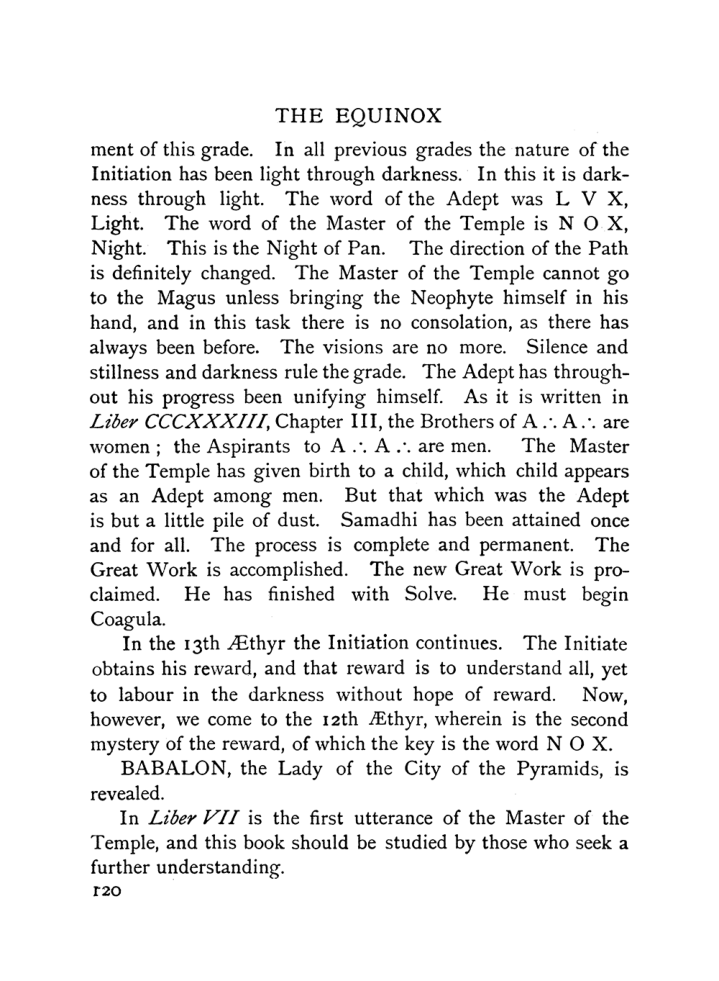 Original scan of The Equinox (Volume I, Number X), PDF page 160