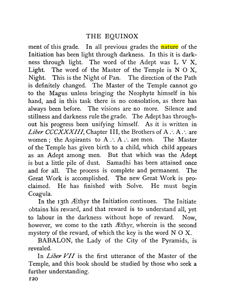 Original scan of The Equinox (Volume I, Number X), PDF page 160