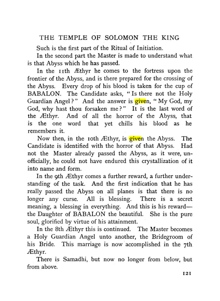 Original scan of The Equinox (Volume I, Number X), PDF page 161
