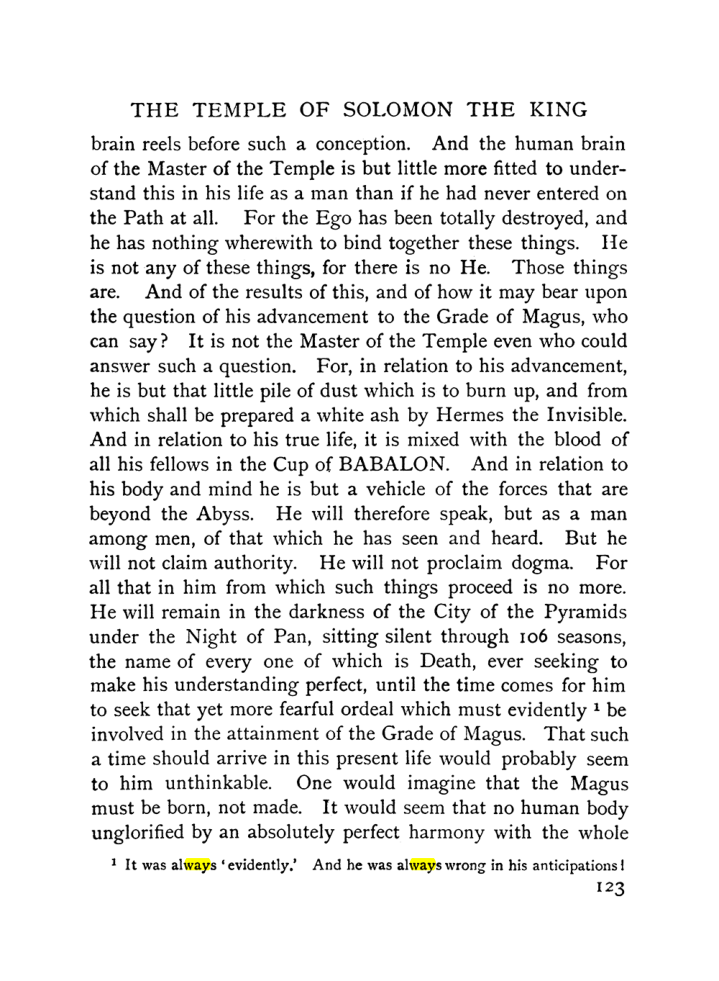 Original scan of The Equinox (Volume I, Number X), PDF page 163