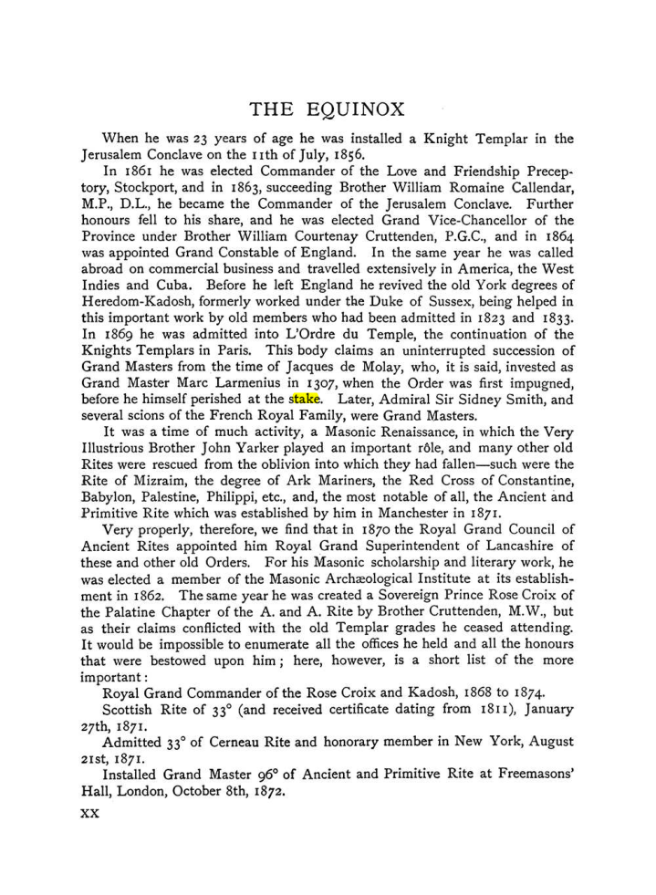 Original scan of The Equinox (Volume I, Number X), PDF page 20